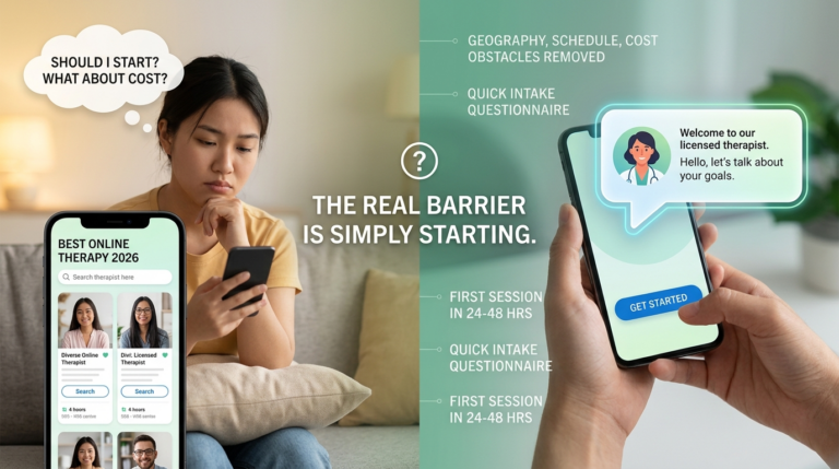 Mental Health Apps for Anxiety in 2026: Which Platforms Actually Connect You With Licensed Therapists?