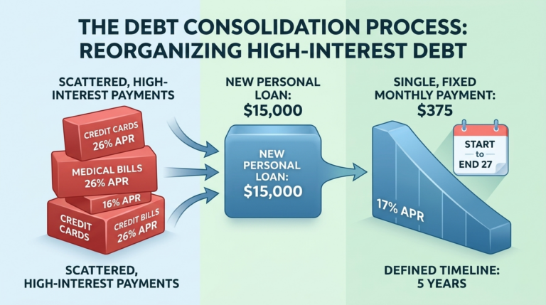 Debt Consolidation Loans for Fair Credit in 2026: Rates, Risks, and When the Math Actually Works